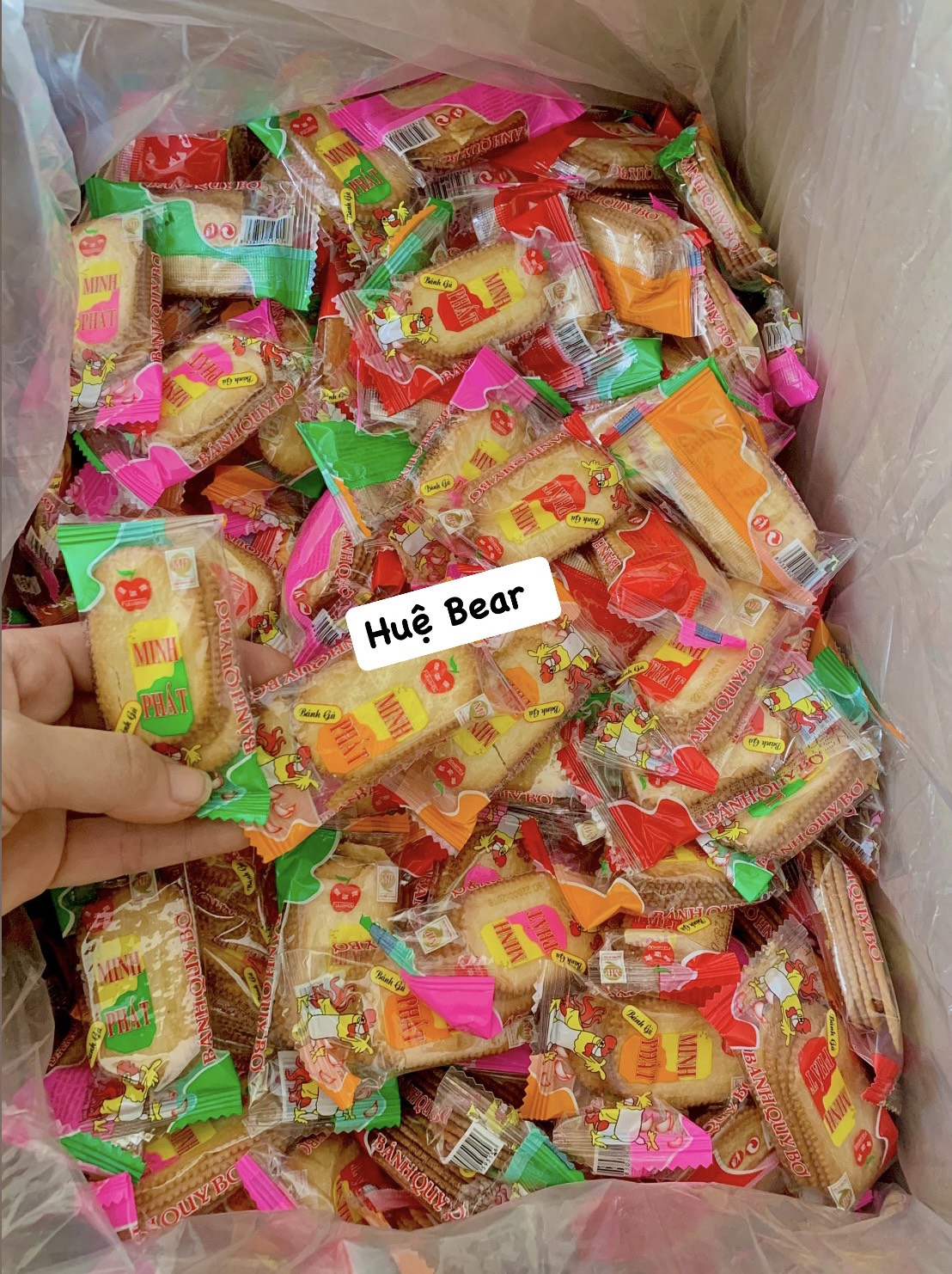 500g bánh quy gà giòn ngon