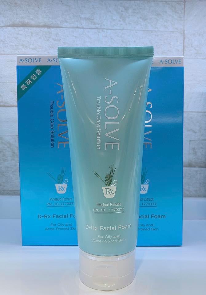 SỮA RỬA MẶT DÀNH CHO DA DẦU VÀ DA MỤN SKINLOVERS A-SOLVE