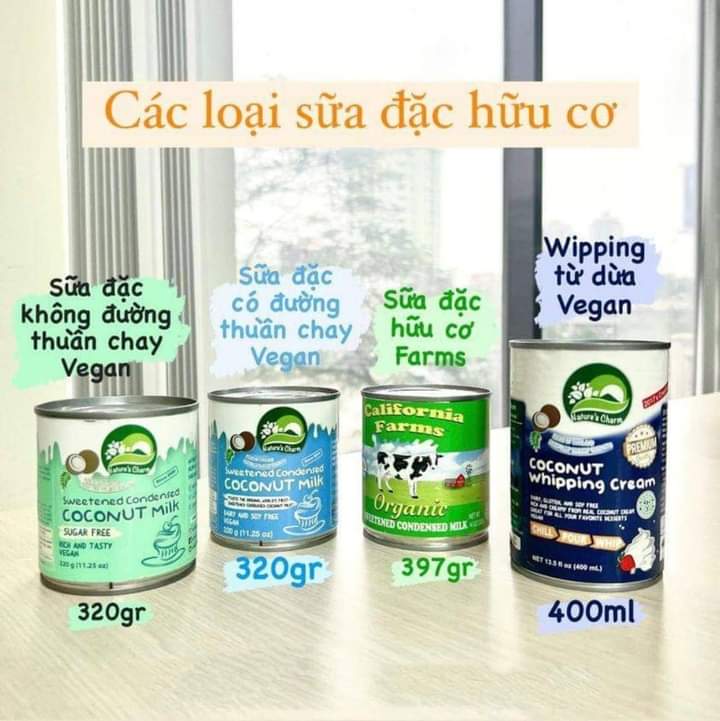SỮA ĐẶC VEGAN CHO NGƯỜI ĂN CHAY