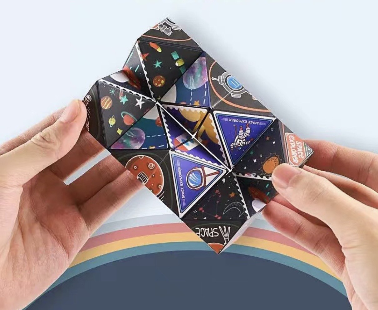 Đồ Chơi Khối Rubik 3D Thay Đổi Hình Dạng Độc Đáo Cho Bé