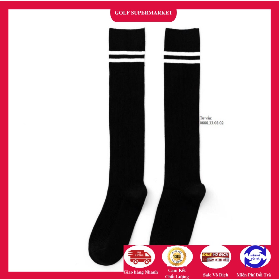 Tất golf nữ cao cổ, Vớ golf Nữ mẫu mới [ GOLF SUPERMARKET ]