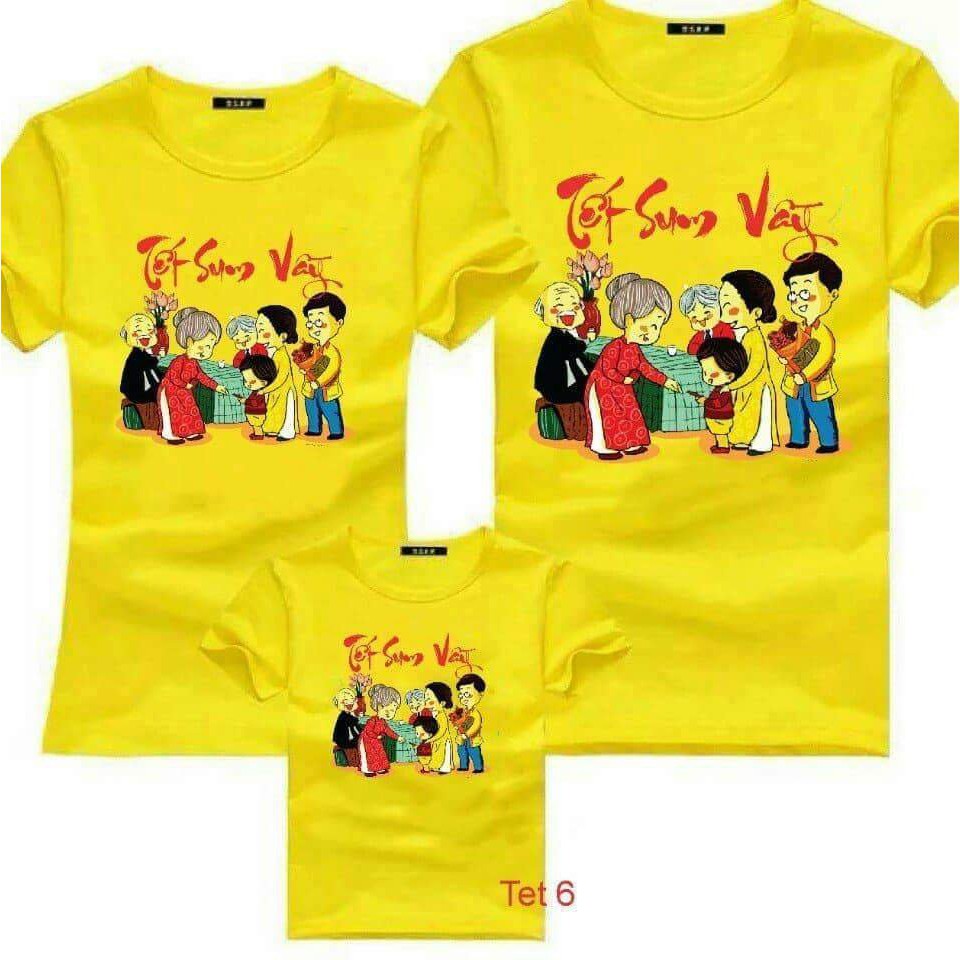 Áo gia đình tết sum vầy