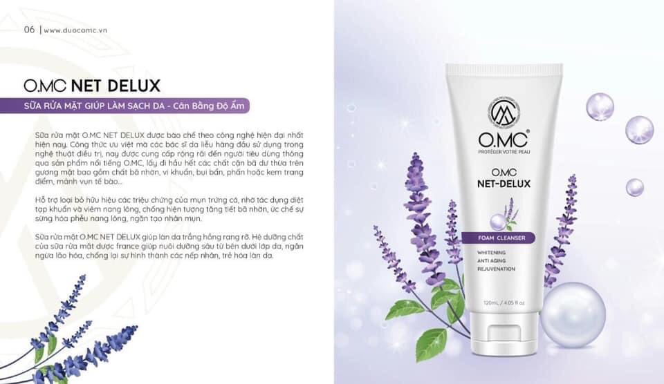 Sữa rửa mặt OMC PH cân bằng 5,5