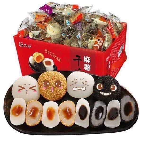 1 thùng bánh mochi 2kg mix 4 vị