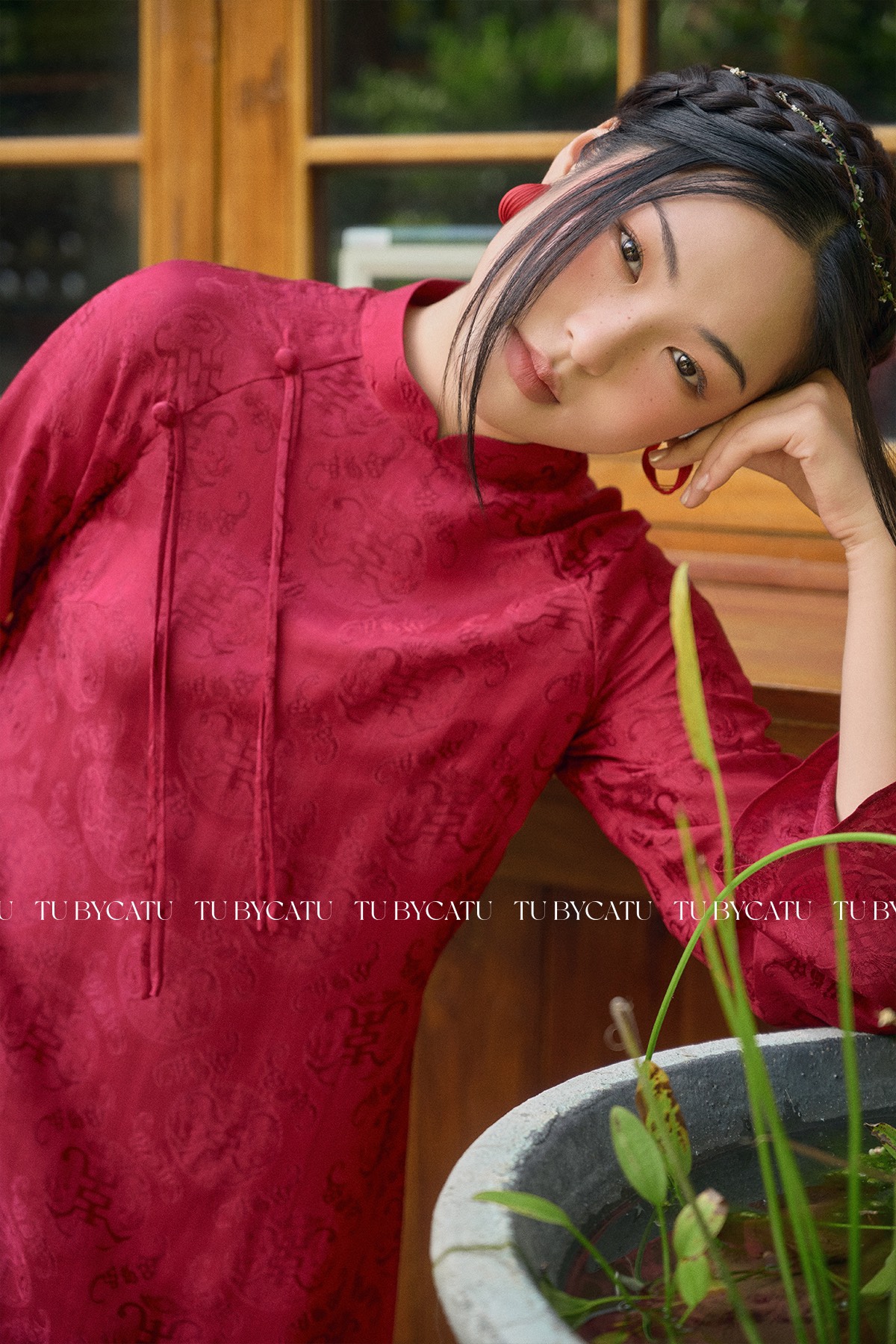 TUBYCATU | Áo dài Diên Thọ (KHÔNG KÈM QUẦN)