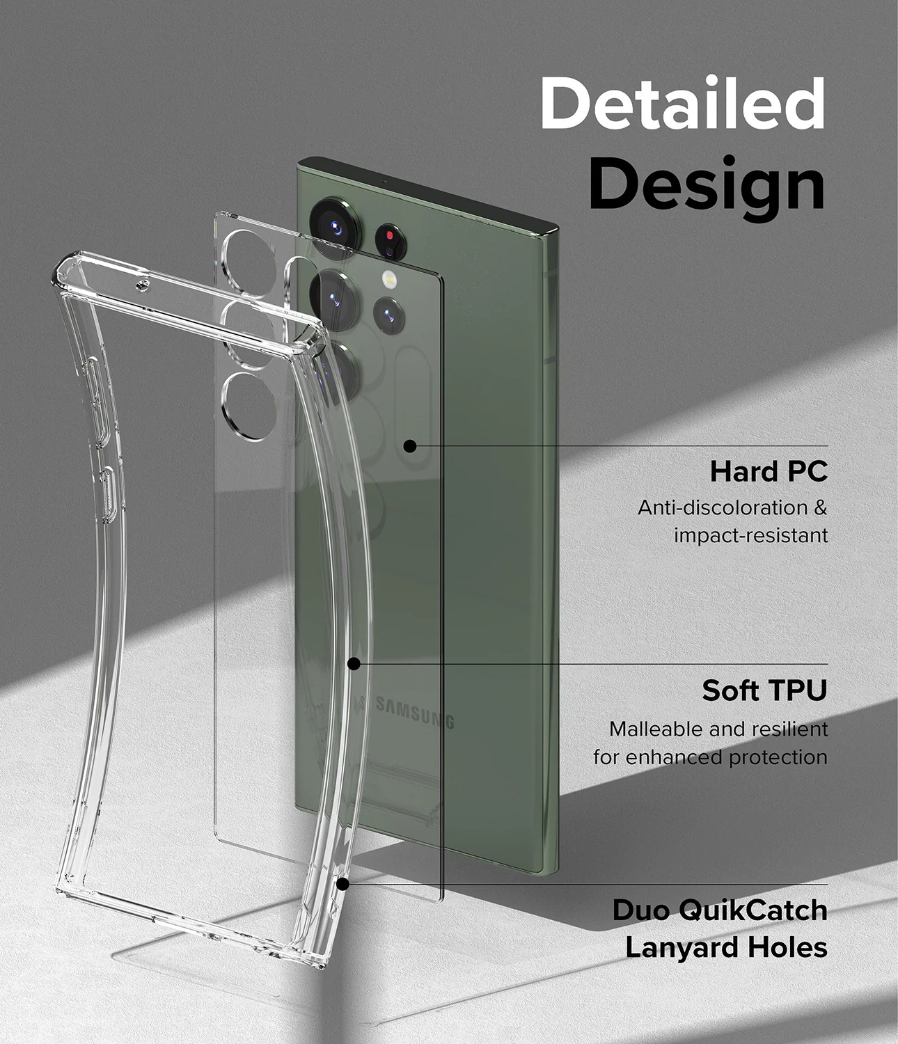 Ốp Lưng Ringke Galaxy S23 Ultra | Fusion