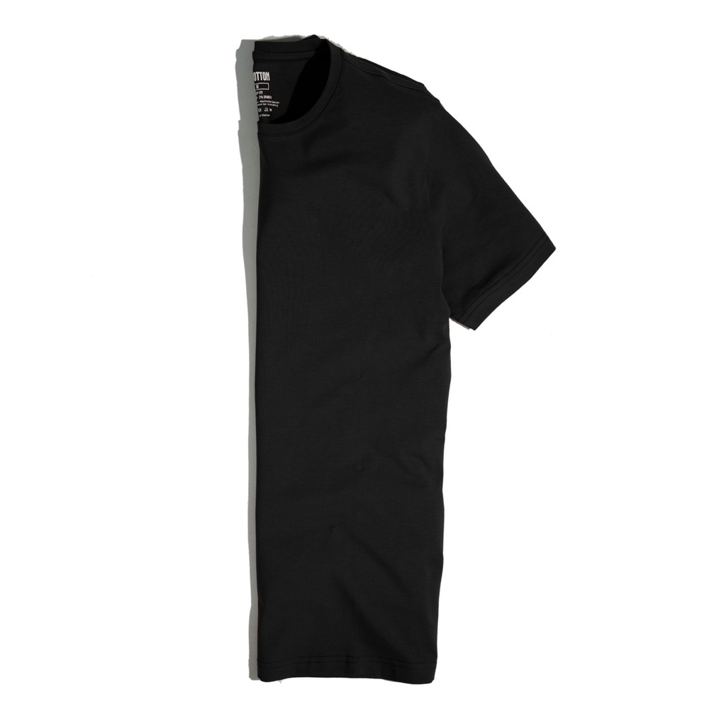 Áo Thun Nam Cao Cấp Black Basic Tee BY COTTON