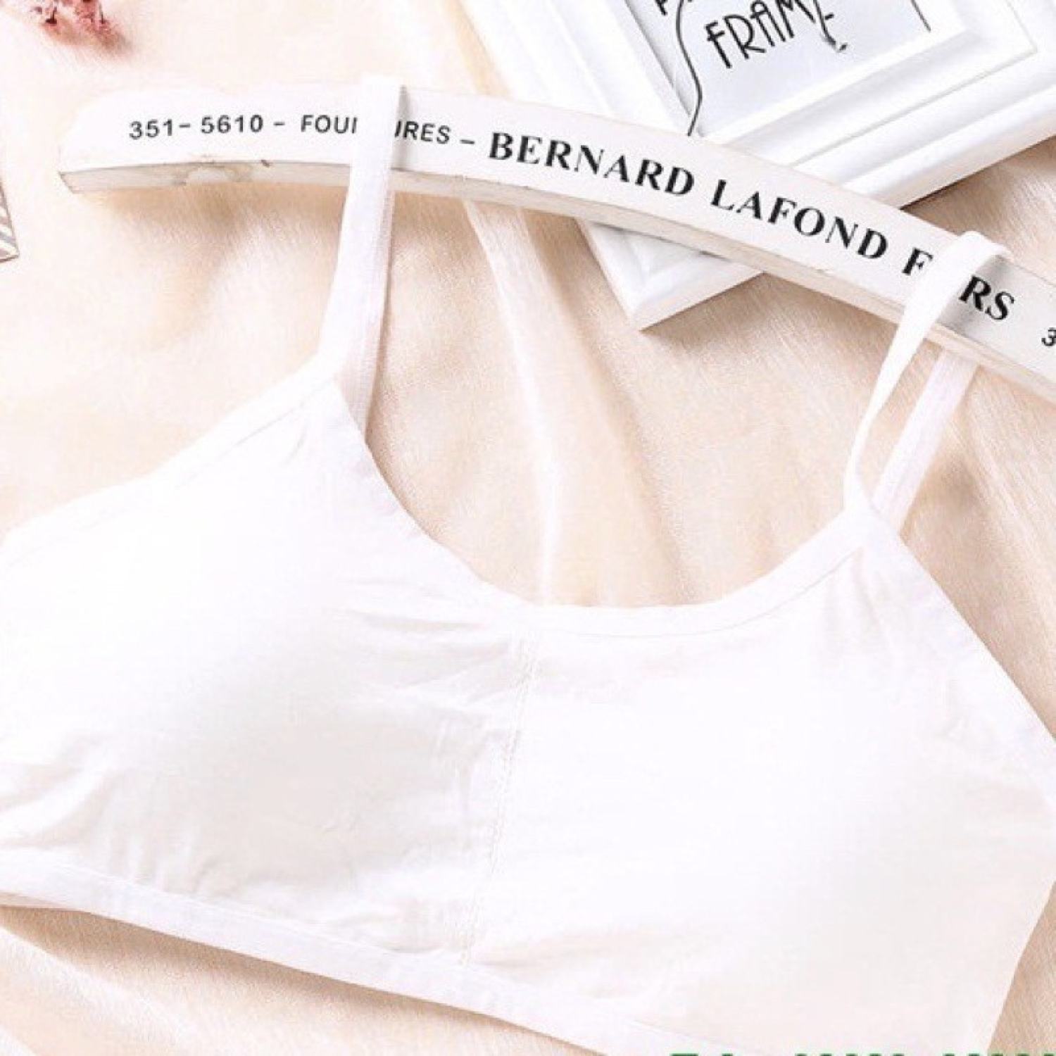 Áo lót học sinh, Áo Bra 3 dây cotton mút mỏng mềm mát - Áo lót nữ - Áo ngực học sinh không gọng T004
