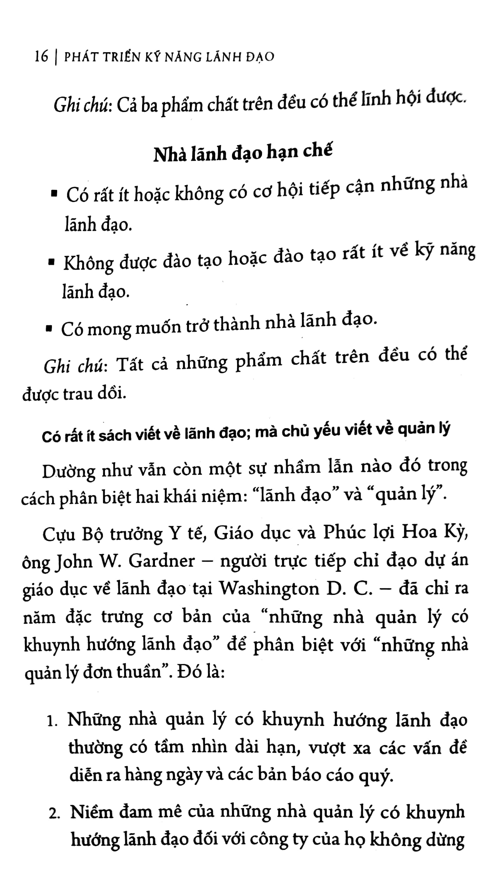 Phát Triển Kỹ Năng Lãnh Đạo