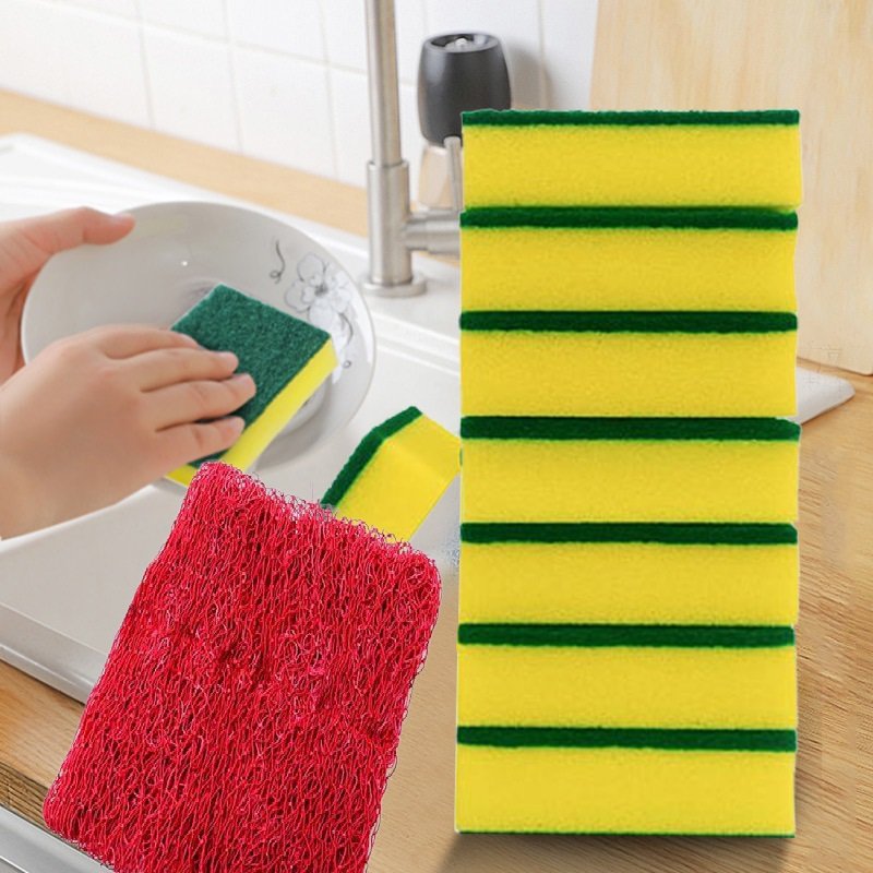 [HCM]CƯỚC KẼM, MIẾNG RỬA CHÉN BÁT KIM TUYẾN TẠO BỌT