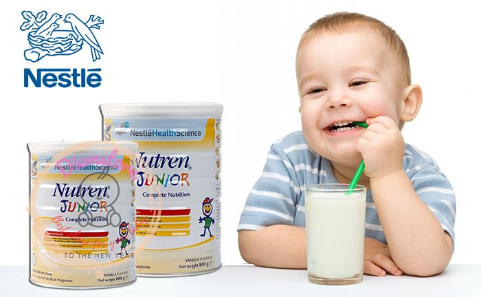 Nutren Junior 800g-850g milk (1-10 years old)