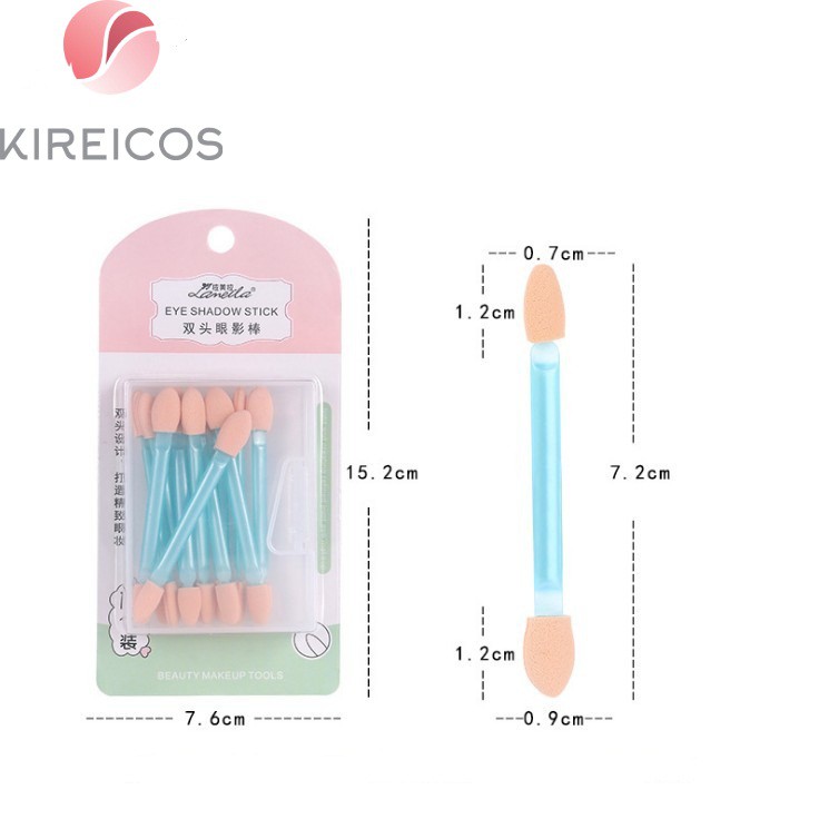 [HCM]Cọ Mút Tán Phấn Mắt 2 Đầu Lameila - kireicos