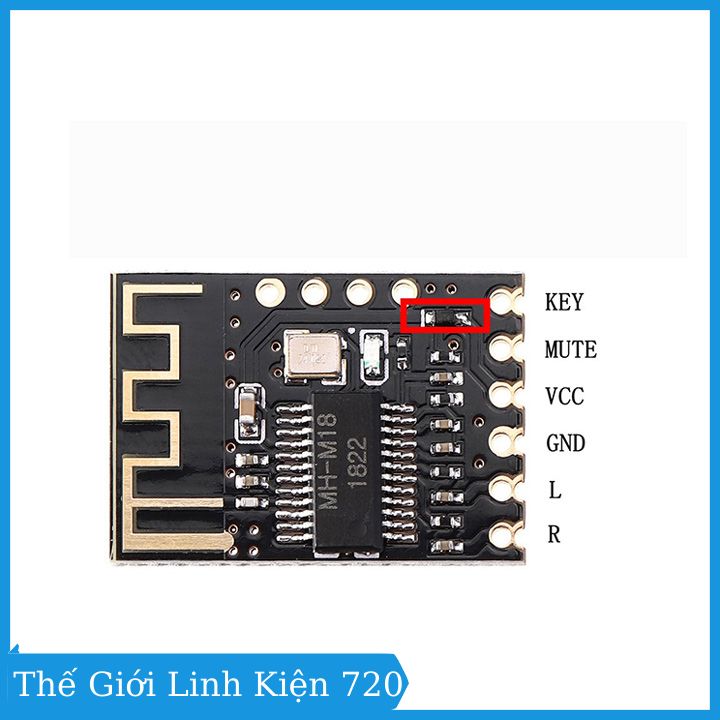 Module bluetooth 4.2 mh-mx8 giải mã âm thanh mp3