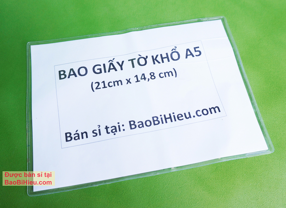 Combo 60 túi a5 bằng nhựa dẻo có nắp 60b103