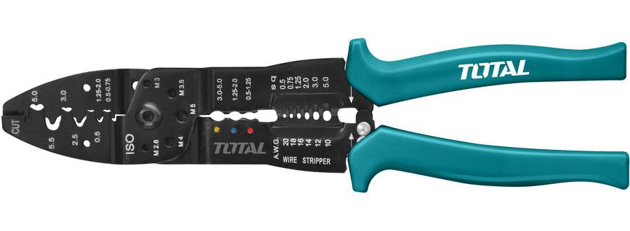 Kìm tuốt dây điện TOTAL THT15101 (dài 25cm)