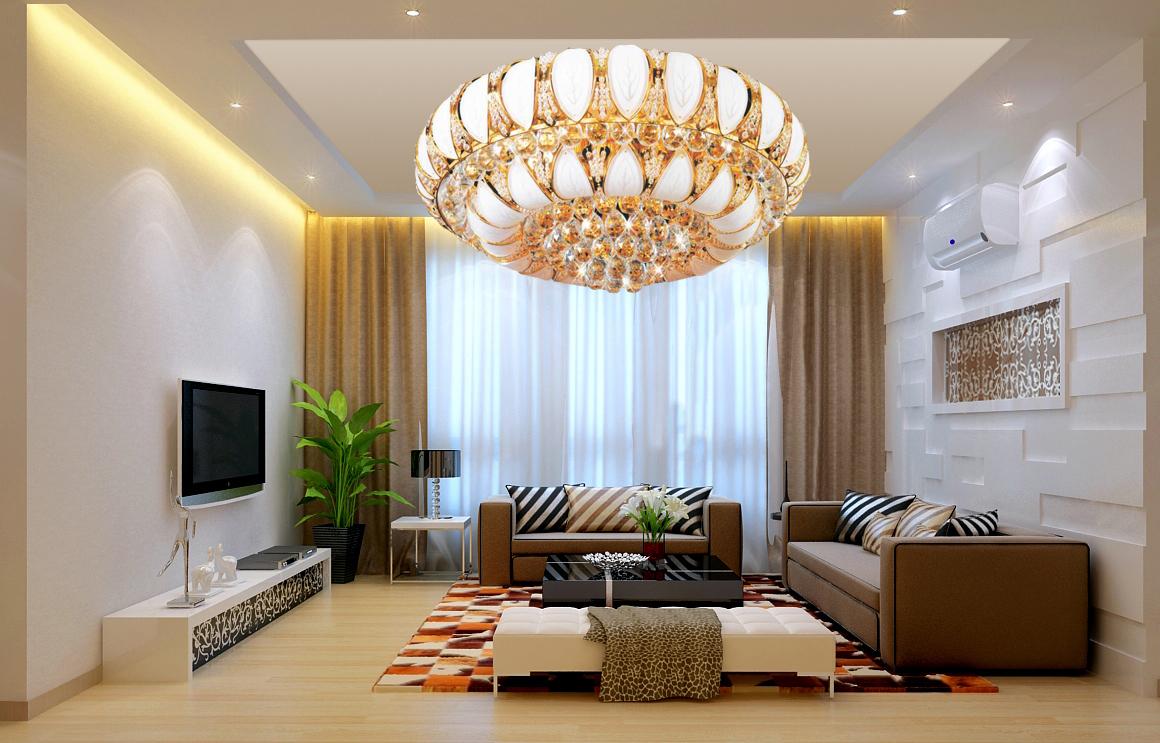 [Trả góp 0%] Đèn mâm ốp trần - pha lê trang trí VKT-NC-8047B