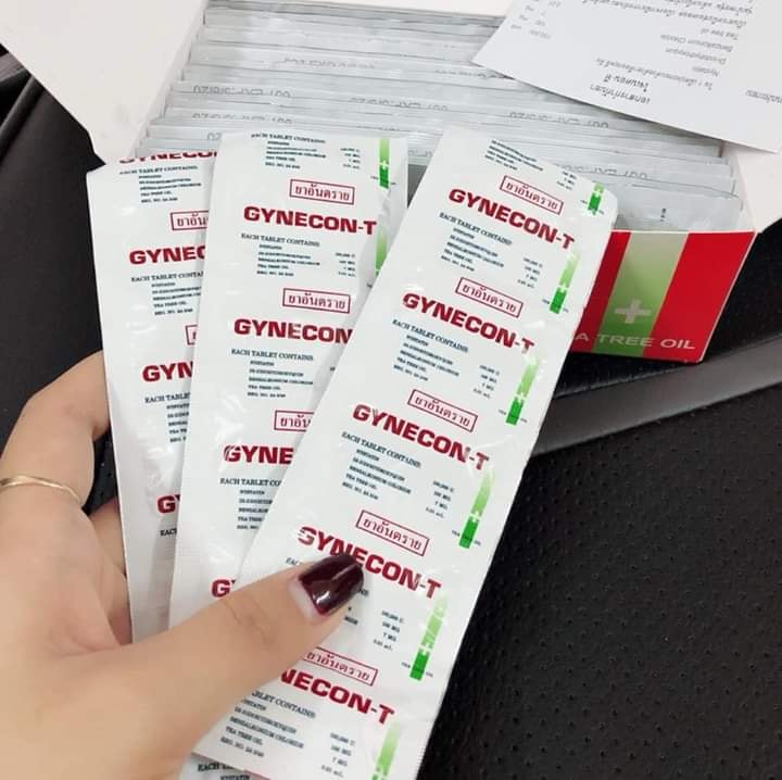 Viên đặt Phụ Khoa GYNECON Thái Lan (1 vỉ 5 viên)