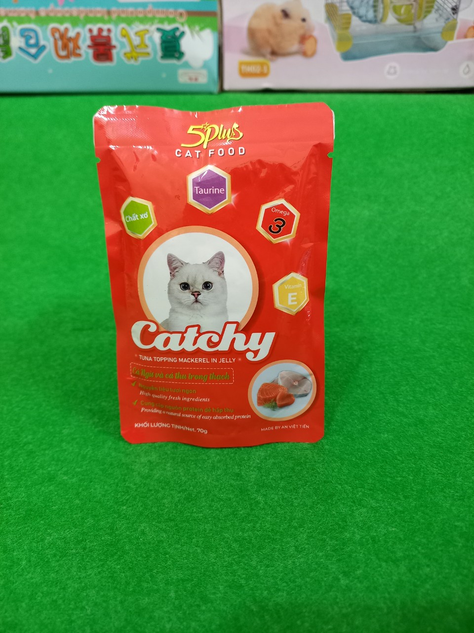 Pate 5Plus & 5plus Catchy 70g - Pate Cho Mèo