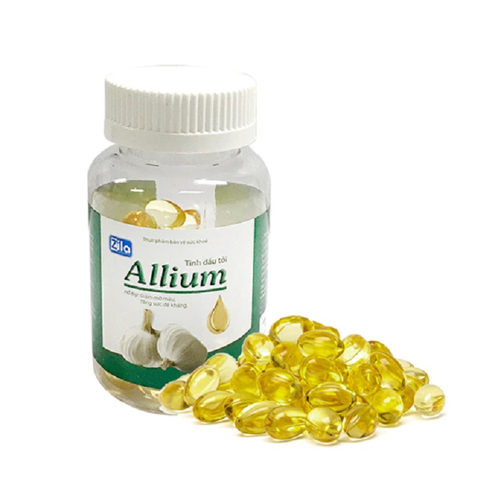 [HCM][Siêu Sale] TINH DẦU TỎI ALLIUM (60viên/ 1 hộp)