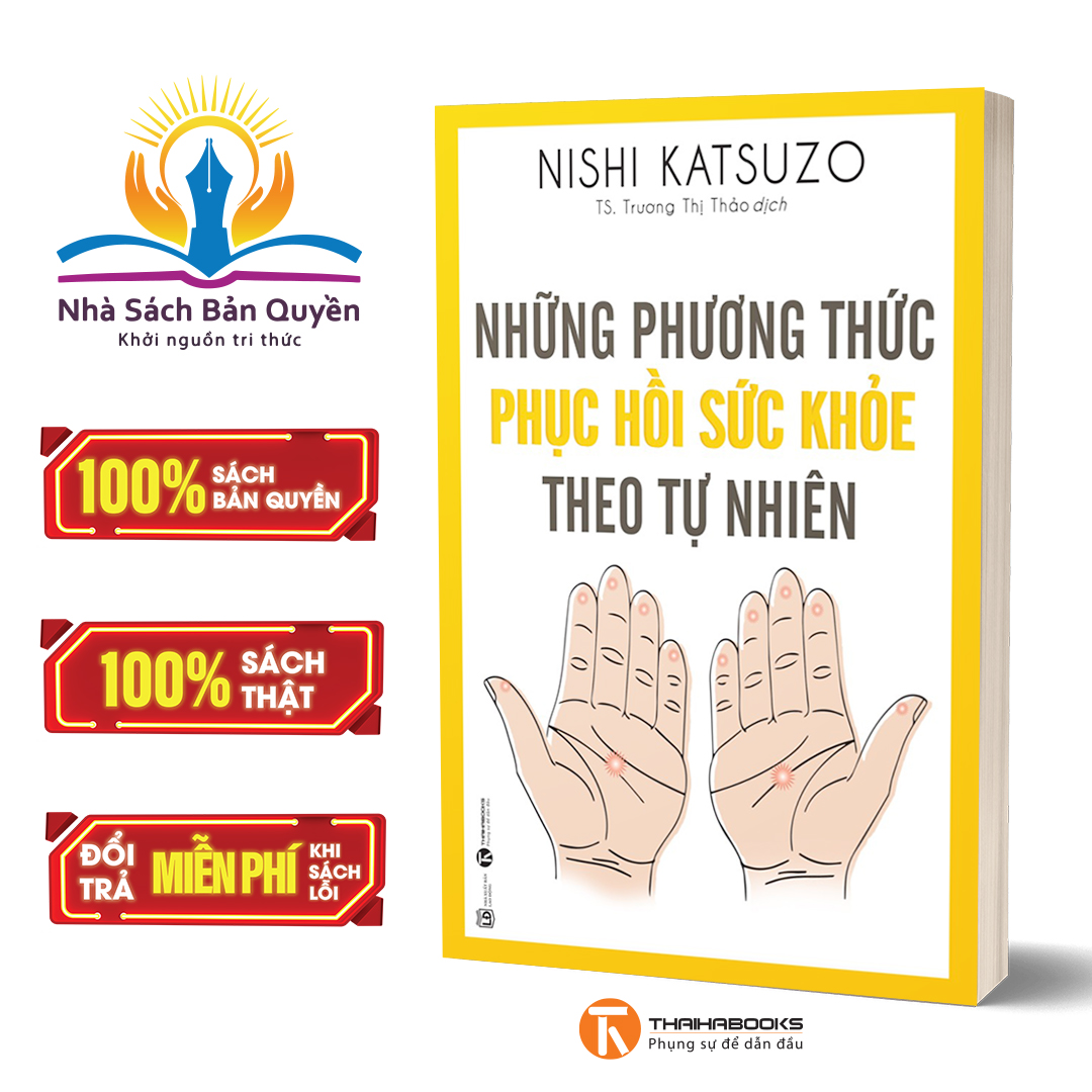 Sách - những phương thức phục hồi sức khỏe theo tự nhiên