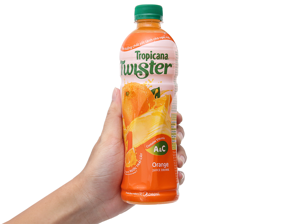 [Siêu thị WinMart] - Nước ép cam Twister chai 455ml