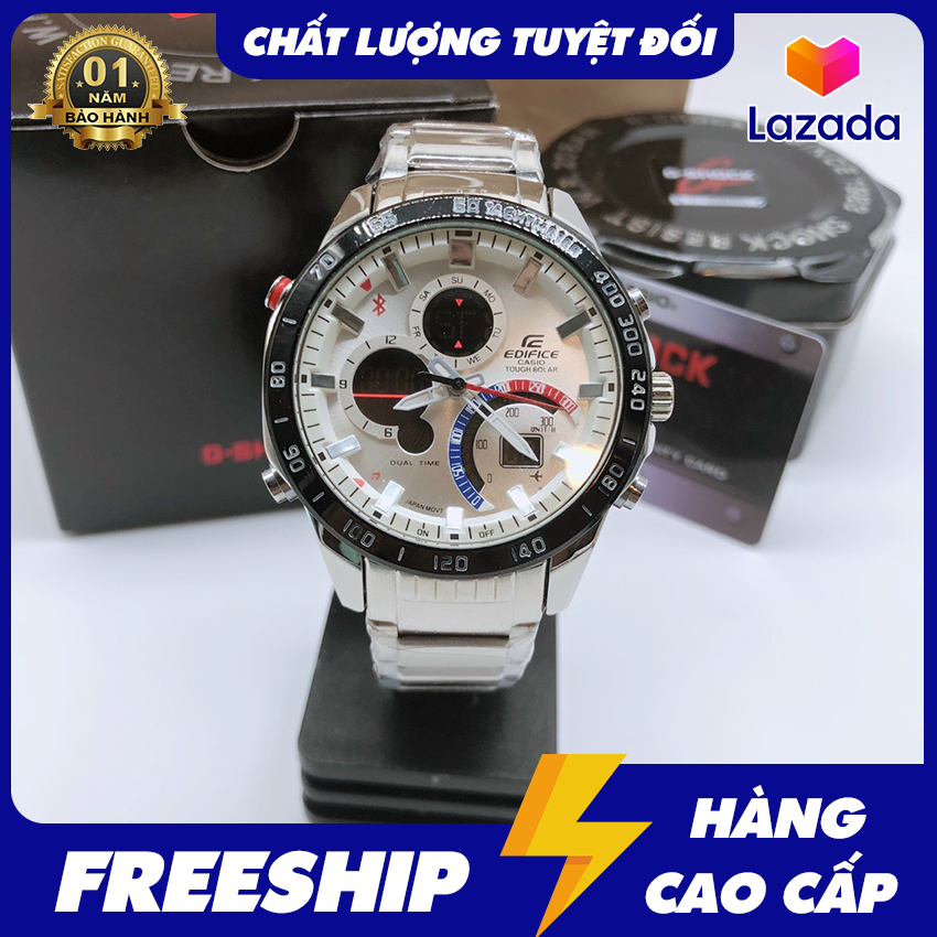 Đồng hồ Casio Edifice ERA-201D hàng cao cấp ( Tặng Pin + Fullbox )