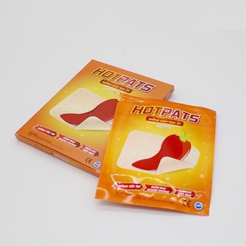 Miếng Dán Trái Ớt Hotpats Hộp 7 Miếng