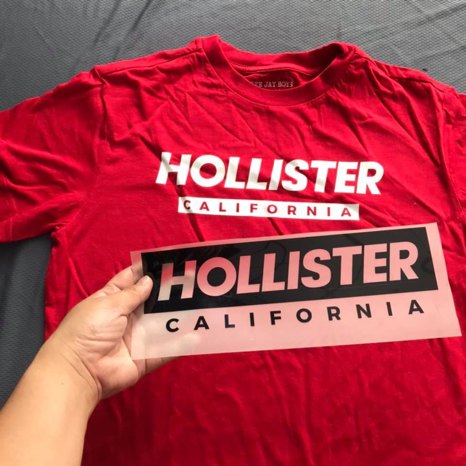 Hình ủi, hình ép nhiệt - Hollister