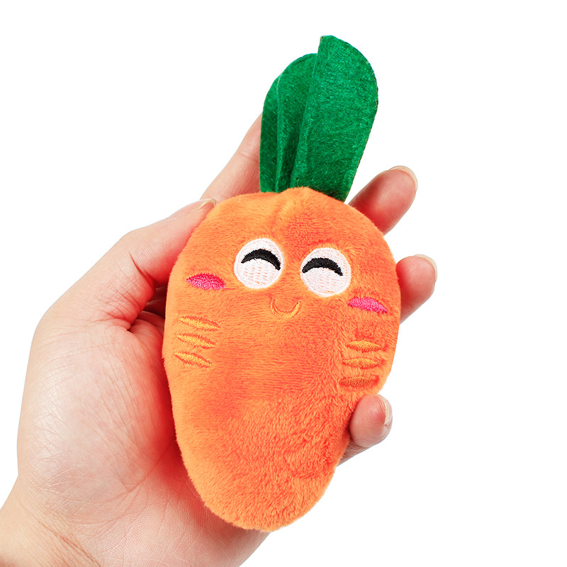 Đồ Chơi Nhồi Bông Cà Rốt Có Còi