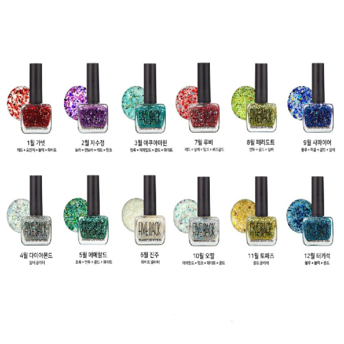 Sơn móng tay Five Back Nail Glitter 10ml