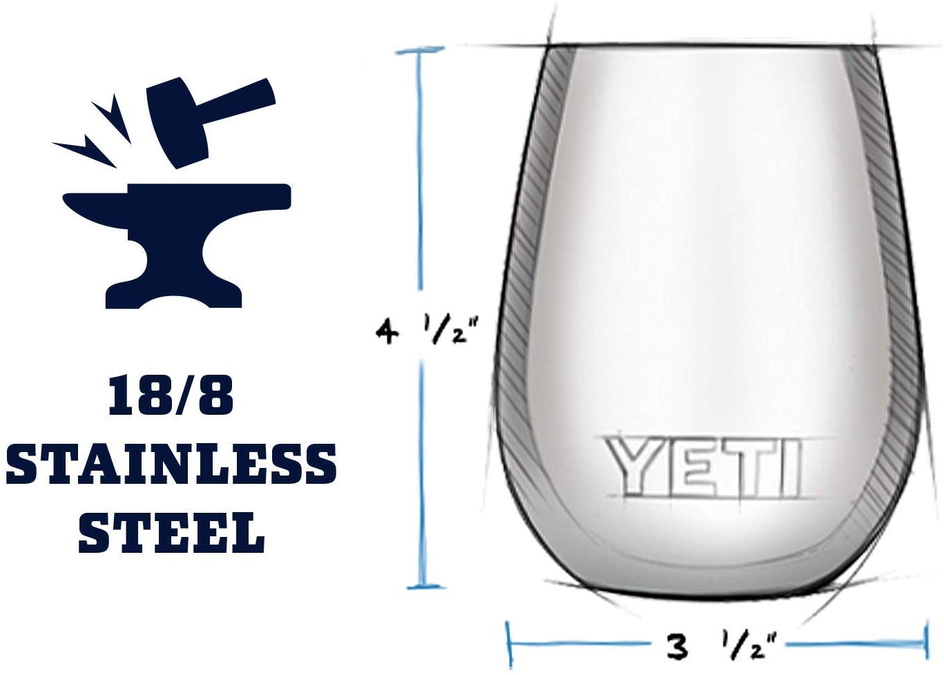 Ly giữ nhiệt YETI Trứng 10 Oz 300ml
