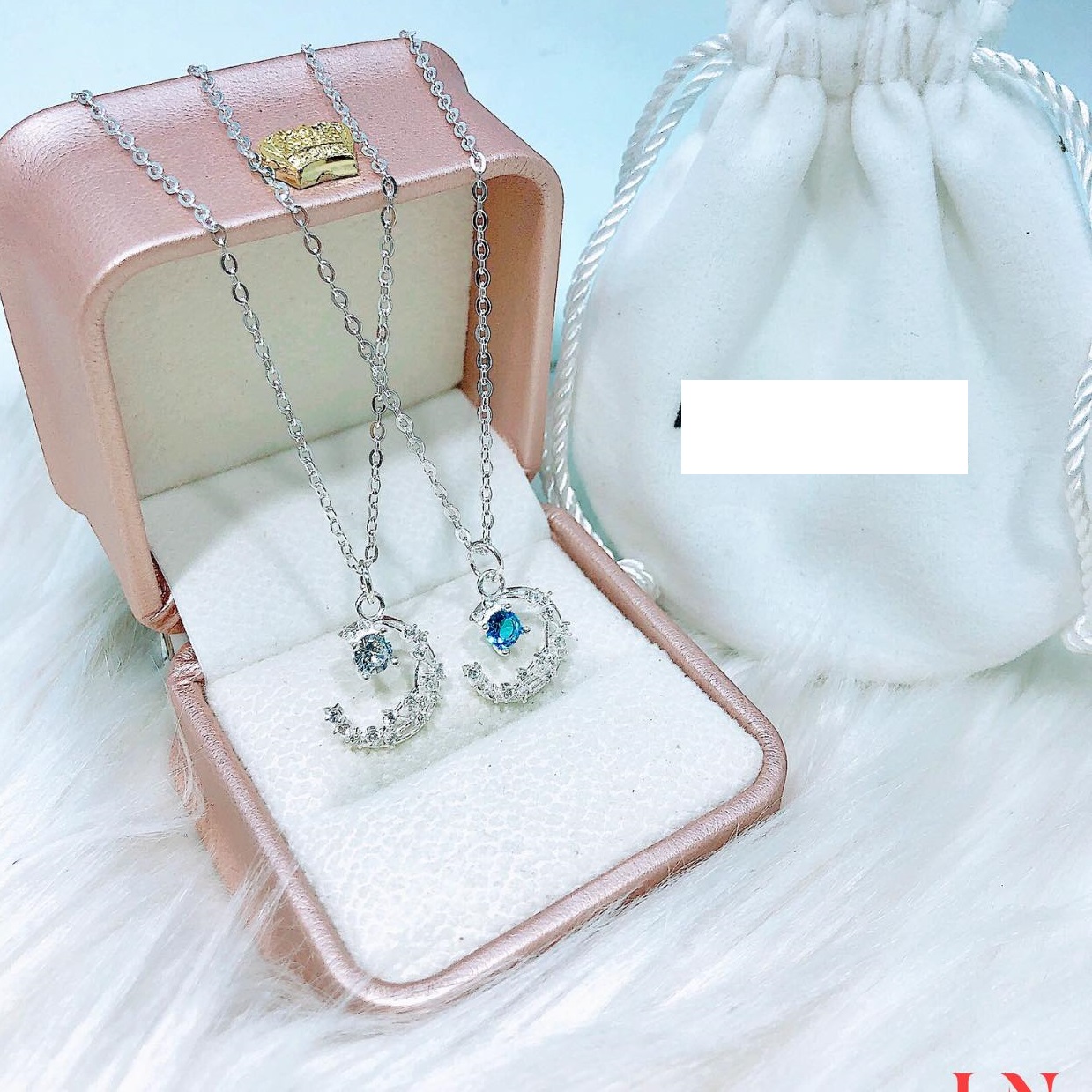 Dây chuyền nữ bạc ta mặt trăng MS72