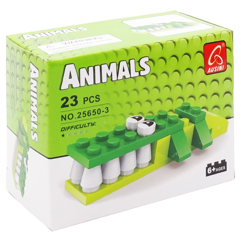 Đồ Chơi Lắp Ráp Ausini 25650-3 - Cá Sấu
