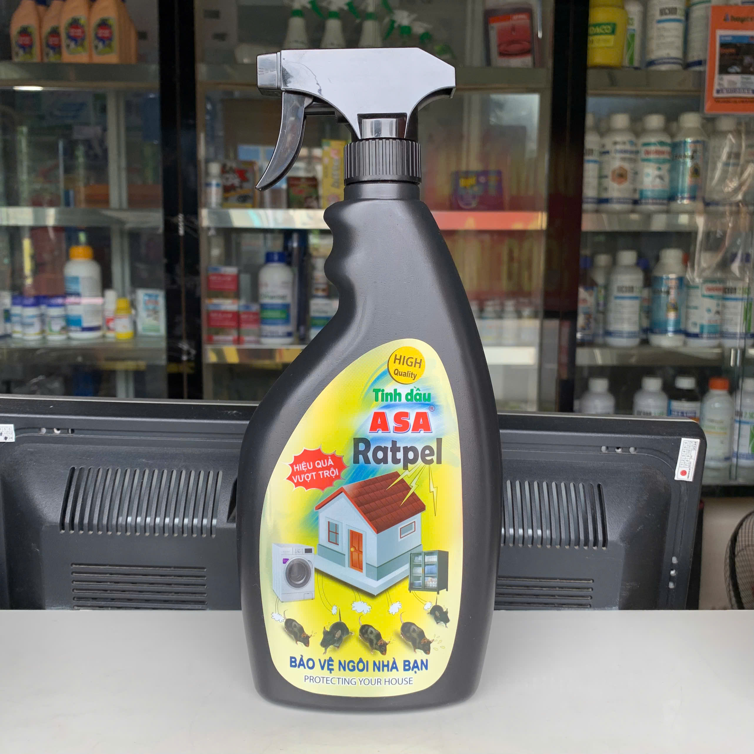 tinh dầu Xua đuổi chuột Asa Ratpel