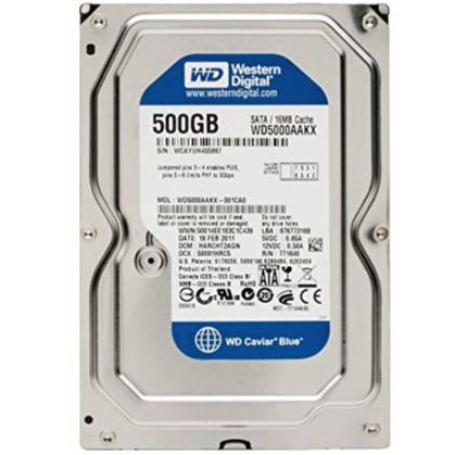 Ổ cứng HDD WD Blue 500GB - Bảo hành 24 tháng