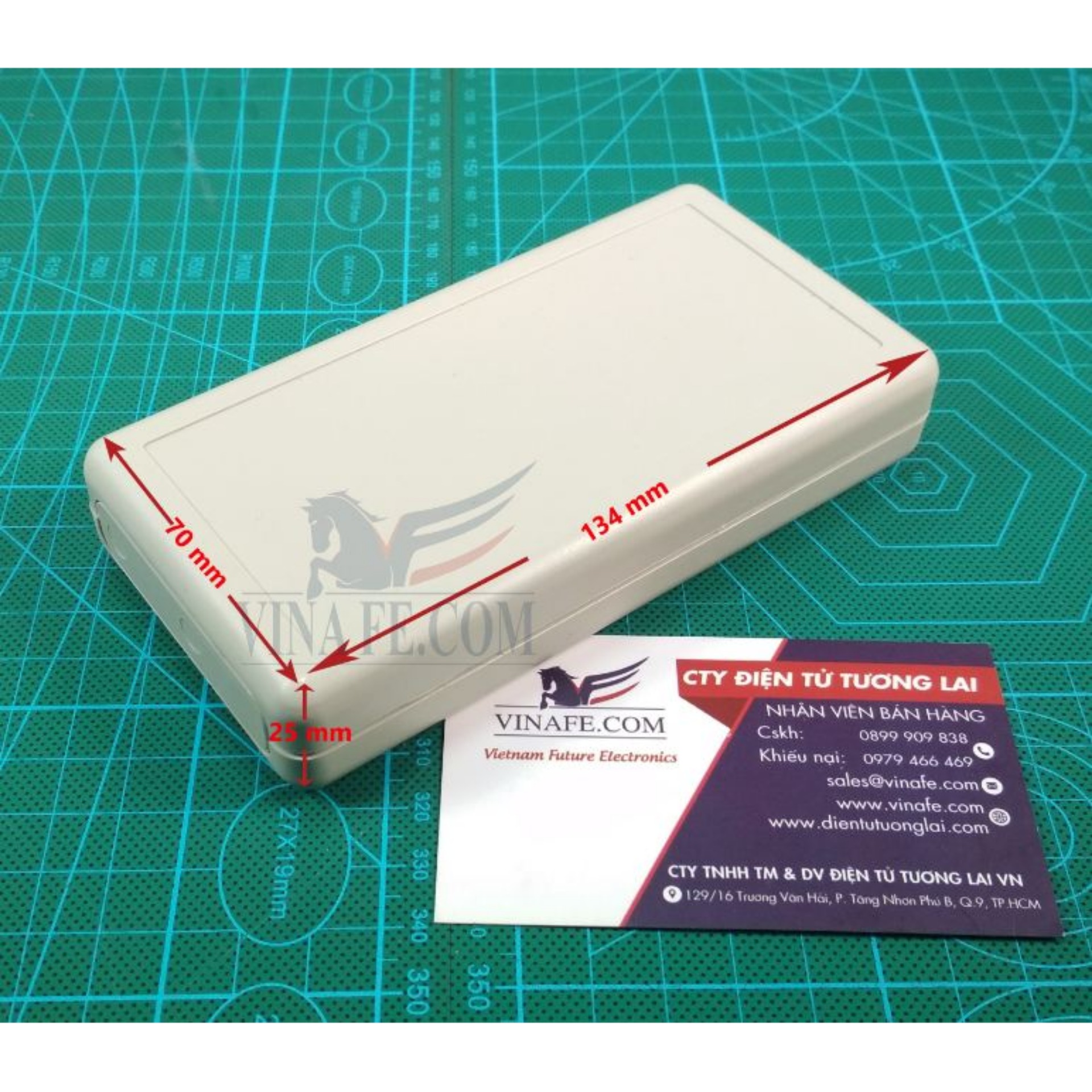 [HCM]Hộp Nhựa 134x70x25MM (Dài x Rộng x Cao)