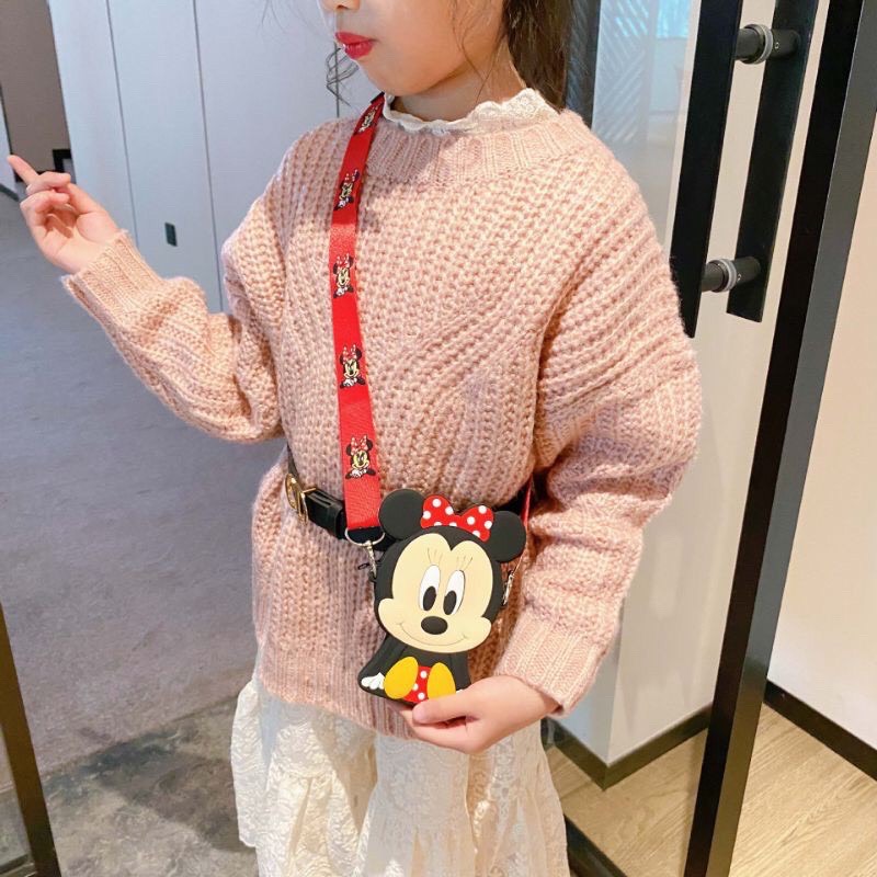 Túi đeo chéo silicon siêu cute cho bé