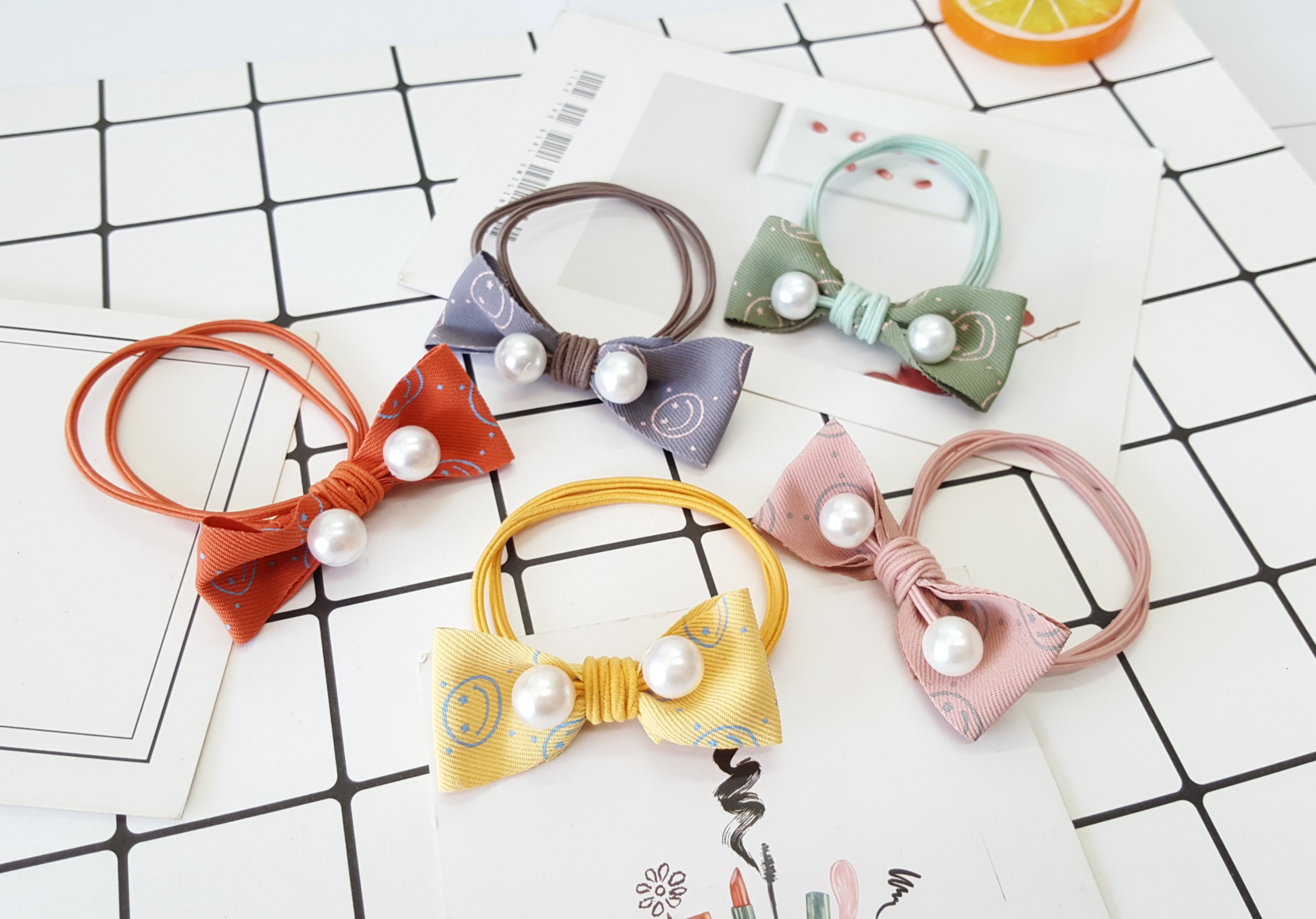 (GIÁ SỈ) COMBO 10 CÁI CỘT TÓC NƠ XINH XẮN 01