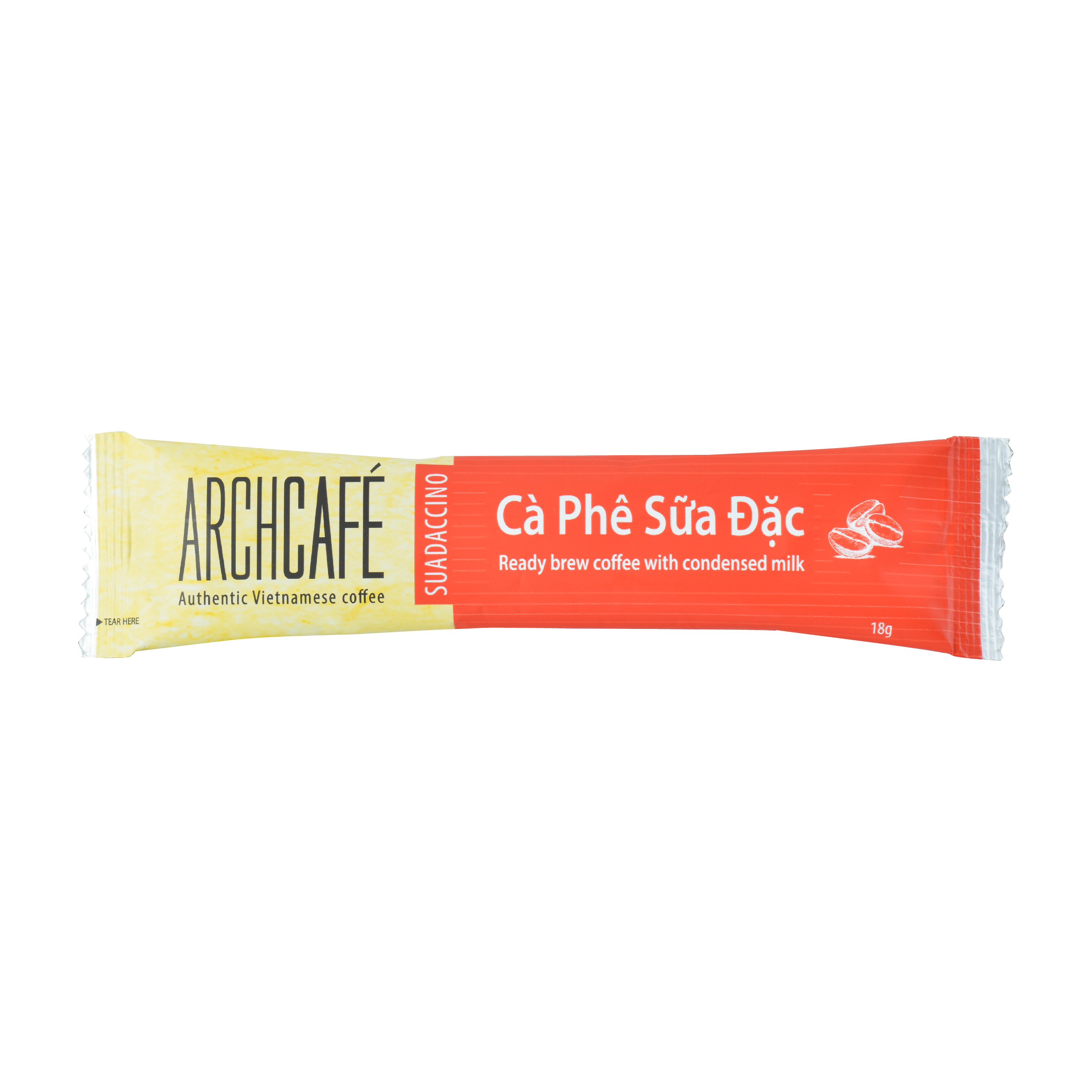Combo 2 Cà Phê Sữa Đặc - Cafe hoà tan Archcafé (hộp 12 gói x 18g)