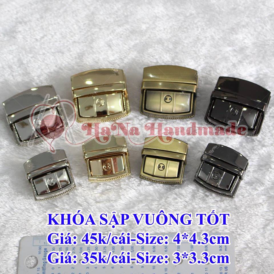 Khóa sập vuông tốt