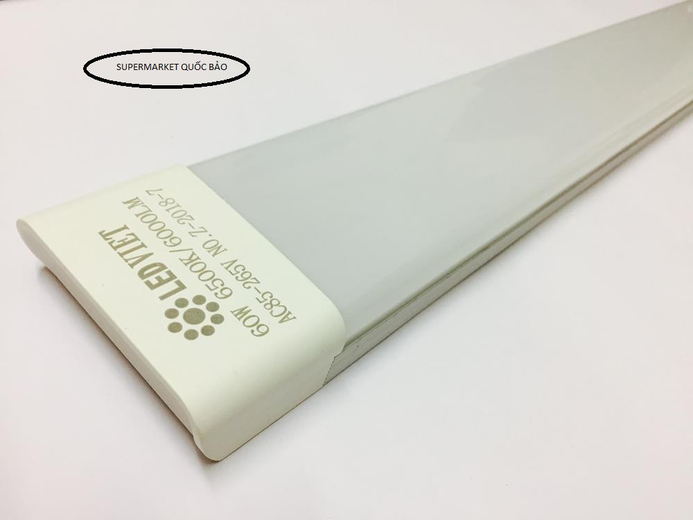 Đèn tuýp Led bán nguyệt đầu vuông 1.2m Sako Led 60W, Bảo Hành 2 năm