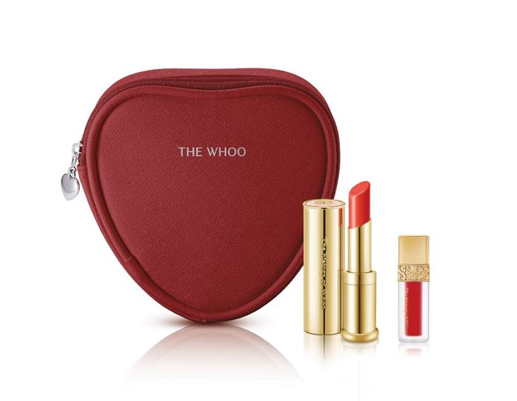 [Có tem chính hãng] Bộ son dưỡng môi Whoo Mi Glow Lip Balm set