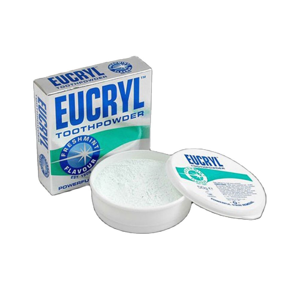 Eucryl Bột Tẩy Trắng Răng Toothpowder (50g) / Kem Đánh Răng Toothpaste (62g)