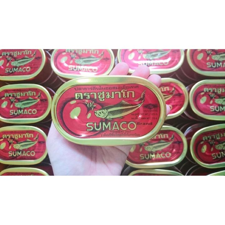 [HCM]Cá mòi Sốt Cà Thái Lan Sumaco 125gr