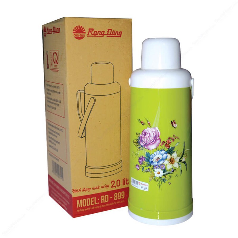 PHÍCH NƯỚC NÓNG RẠNG ĐÔNG RD-899 2.0 LÍT