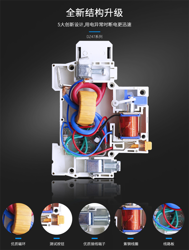 Aptomat chống giật 2P 32A