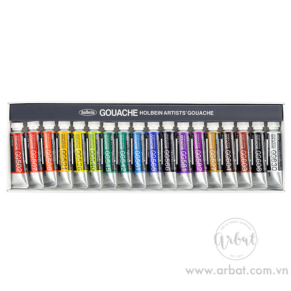 Màu Vẽ HOLBEIN ARTIST GOUACHE SET 5ml