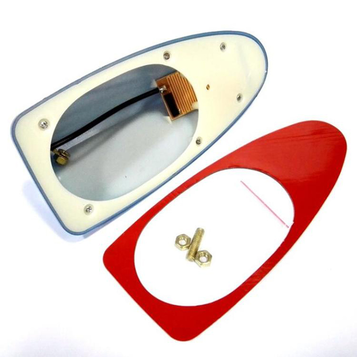 Anten vây cá mập, loại có ăng ten thu phát sóng dành cho xe hơi, ô tô ATN-002X ( Màu xám )