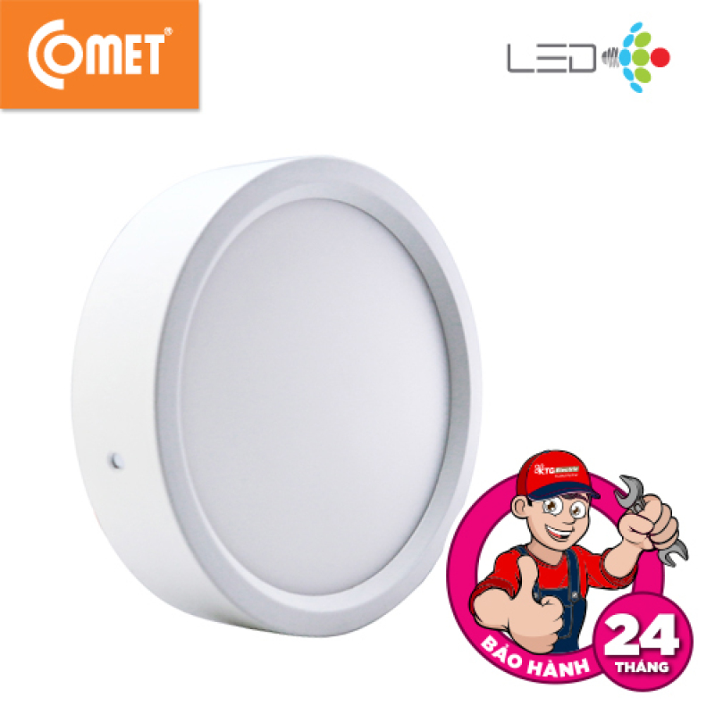 Đèn Led TRÒN ốp nổi Comet CED121T-24, công suất 24W