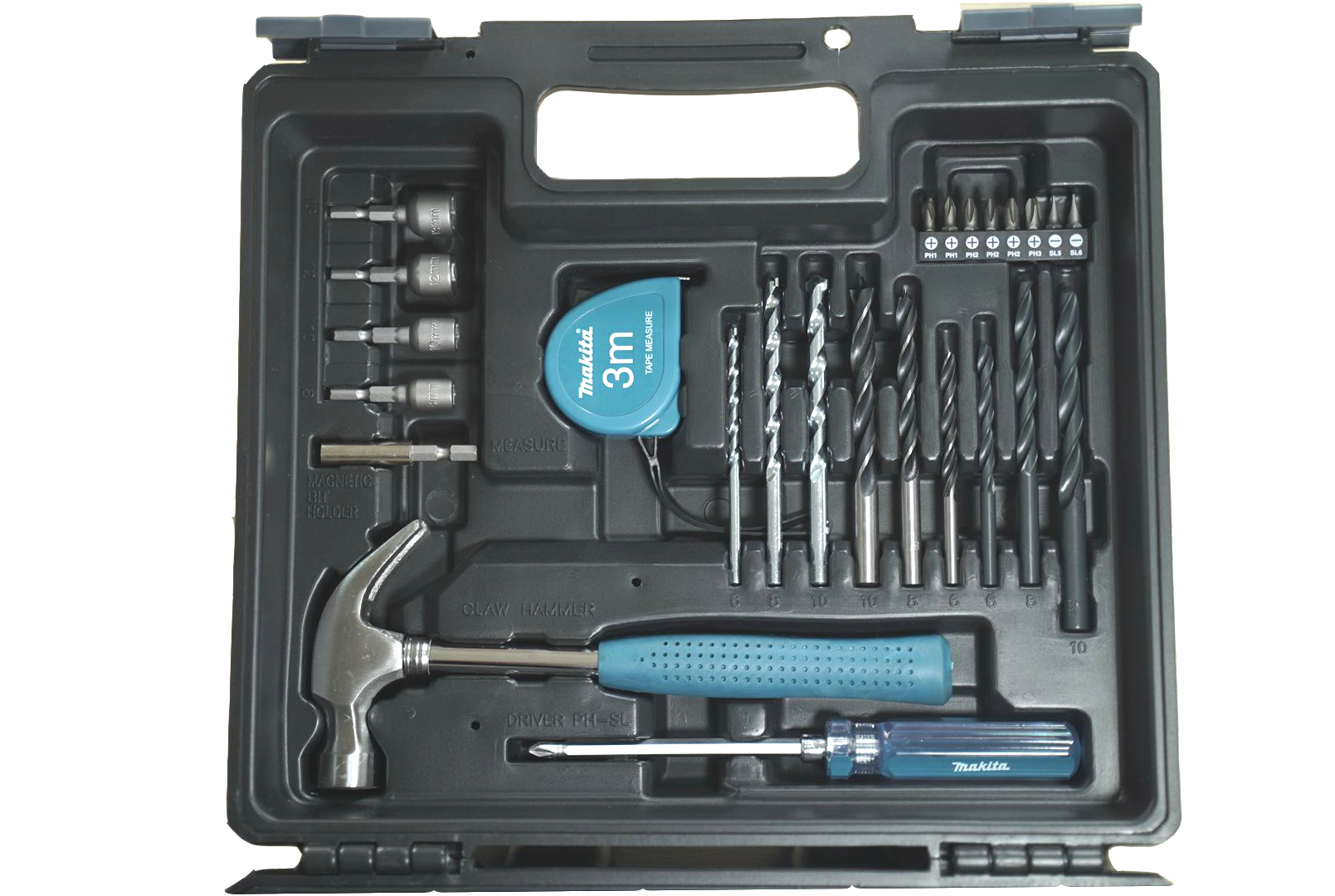 Máy khoan búa 13mm Makita M8100KX2B (kèm phụ kiện 26 món)